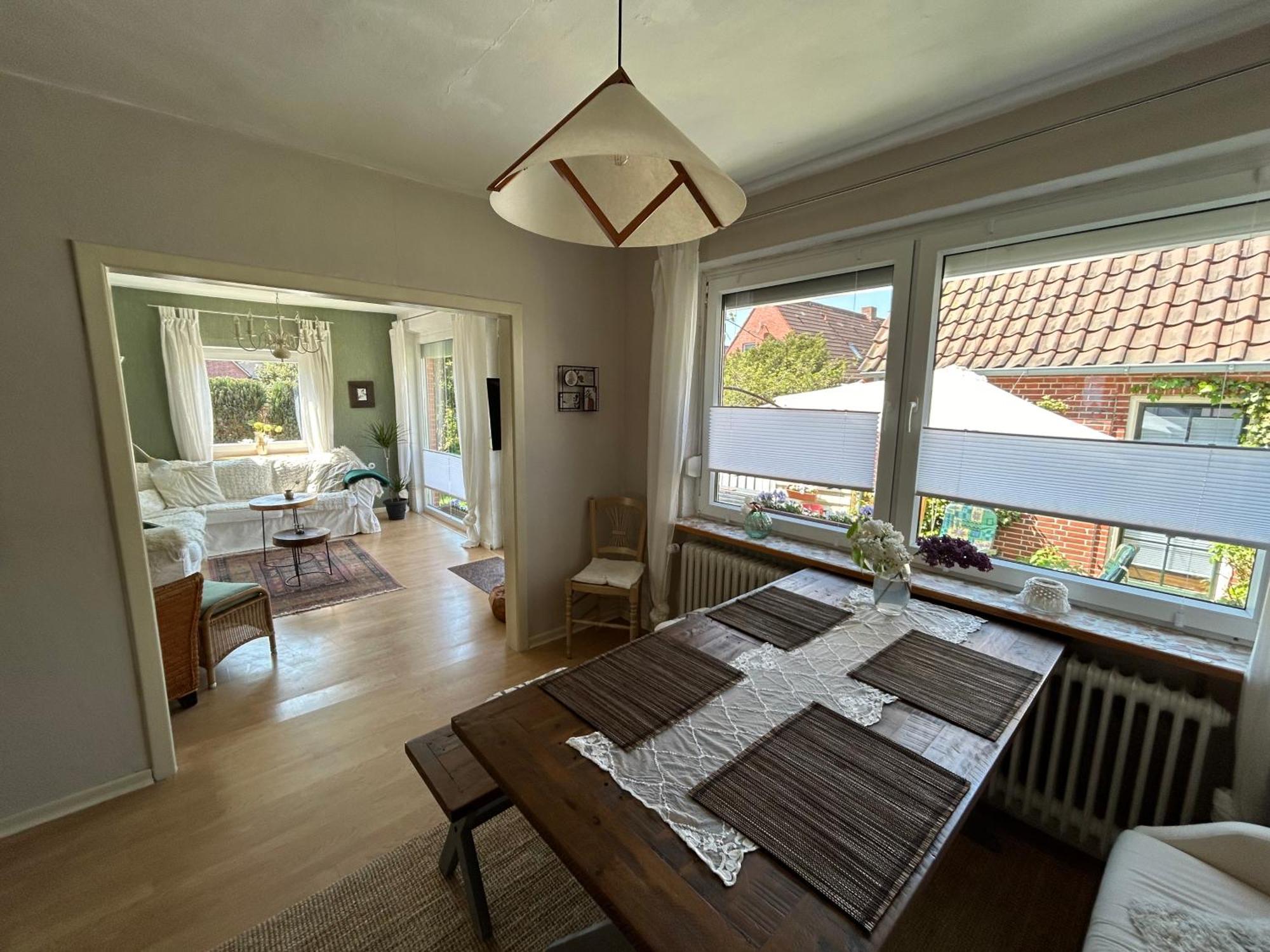 Ferienwohnung Haus Papenburg Garten Parkplatz Nordsee Екстериор снимка