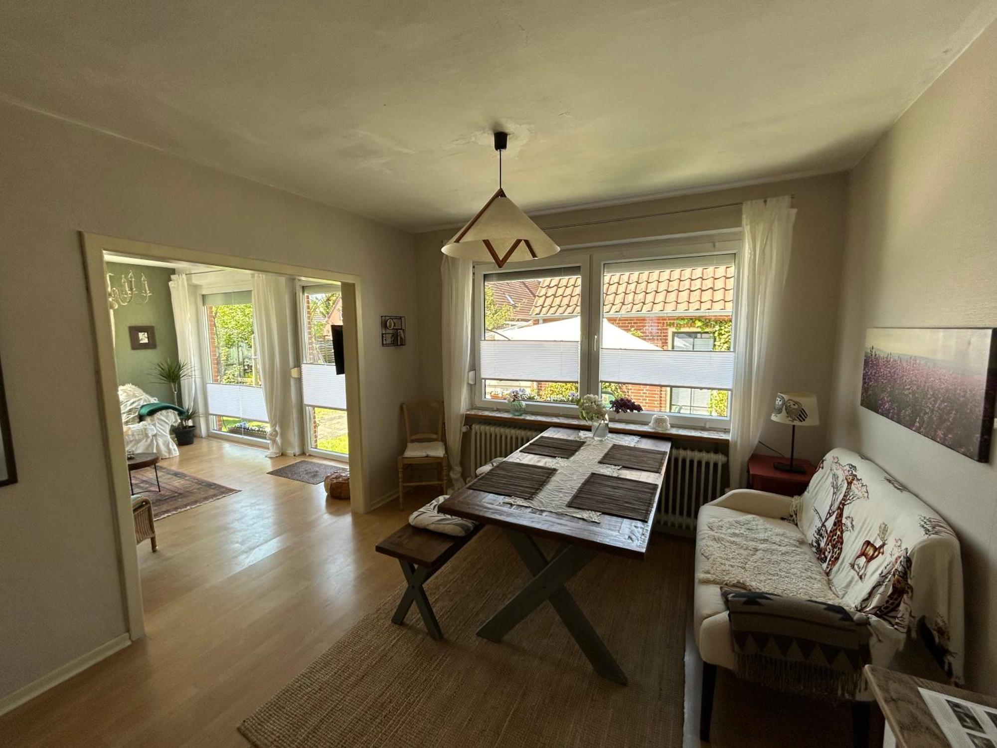 Ferienwohnung Haus Papenburg Garten Parkplatz Nordsee Екстериор снимка