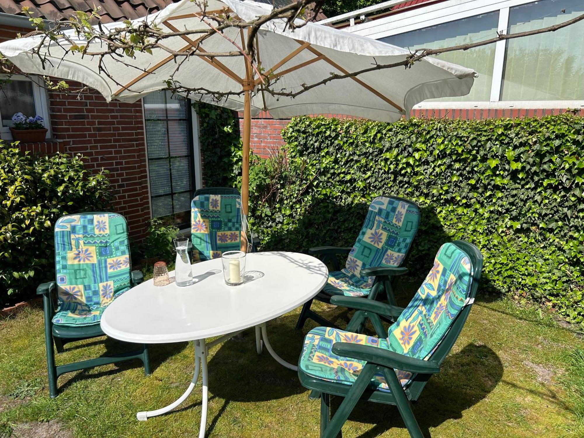 Ferienwohnung Haus Papenburg Garten Parkplatz Nordsee Екстериор снимка